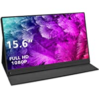 15-6 Pulgadas Monitor Portátil- Uperfect Monitor Gaming FHD 1920 x 1080 IPS Pantalla con USB Tipo C-Mini HD- Altavoces…